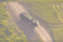 A Russian Irbis counter-battery radar system is tracked by a Ukrainian reconnaissance drone before being struck. (Source: 43rd Separate Artillery Brigade)