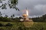 Launch of a cruise missile from the Iskander-M tactical missile system during the active phase of the Zapad 2017 exercise in the Leningrad region.
