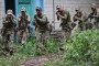 Former prisoners who signed a contract to join the Ukrainian army do tactical military training on June 15, 2024, in the Dnipropetrovsk region, Ukraine. (Source: Getty Images)