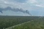 ZapSibNeftekhim petrochemical complex in Tobolsk, Russia, after a Ukrainian drone strike, August 10, 2026.