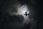 A P1-Sun interceptor drone flies during trials by its manufacturer SkyFall at an undisclosed location in Ukraine, on Tuesday, March 17, 2026.