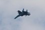 A Su-27 aircraft of the Armed Forces of Ukraine equipped with missiles flies in the airspace of Ukraine. Illustrative image. (Source: Getty Images)