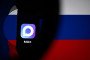 Illustrative photo shows the Russia MAX messenger logo displayed on a smartphone on February 13, 2026. (