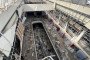 Debris covers the interior of a shopping and entertainment center damaged in a Russian attack in Dnipropetrovsk region on August 25, 2026. (Source: Dnipropetrovsk Regional Military Administration)
