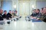Volodymyr Zelenskyy, President of Ukraine, receives Boris Pistorius, Federal Minister of Defense, for talks. (Source: Getty Images)