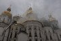 Firefighters inspect damage to the Assumption Cathedral at Kyiv Pechersk Lavra following a Russian drone and missile attack on Kyiv, June 15, 2026. (Source: Getty Images)
