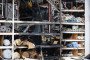 A rescuer works at an Epicenter hypermarket in the Osnovianskyi district, destroyed by a Russian drone attack, in Kharkiv, Ukraine, on August 27, 2026. (Source: Getty Images)