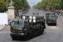 French troops parade with SAMP/T air defense missiles during Bastille Day celebrations in Paris, July 14, 2026. (Source: Getty Images)