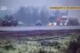 La inteligencia ucraniana captura un convoy de camiones, incluidos presuntos camiones cisterna de combustible, cerca de Berdyansk, en la región ocupada de Zaporizhzhia, en noviembre de 2025. (Fuente: HUR)