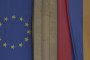 The EU and Armenian flags. (Source: Getty Images)