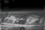 Thermal-camera footage shows a Ukrainian strike on Russian Bastion coastal missile positions in temporarily occupied Crimea. (Source: Ukrainian Navy)