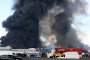 A large plume of smoke rises over St. Petersburg following a Ukrainian drone strike targeting logistics facilities operated by Wildberries, Russia’s largest online retailer, on July 24, 2026 in St. Petersburg, Russia. (Source: Getty Images)