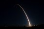 An operational test launch of an Air Force Global Strike Command unarmed Minuteman III intercontinental ballistic missile launched from Vandenberg Space Force Base, California.