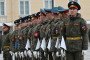 Troops attend a rehearsal for the Victory Day military parade at the Dvortsovaya Square in Saint Petersburg, Russia on April 23, 2026. Illustrative photo. (Source: Getty Images)