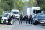 Police and military EOD specialists at the scene near Danish Defense Minister Jeppe Bruus’ home following the discovery of a drone. (Source: Presse-fotos)