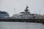 The superyacht Graceful, widely linked to Russian leader Vladimir Putin, moored in Sochi, Russia’s Black Sea port, on July 13, 2015. (Source: Getty Images)