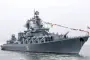 The Russian Navy’s Project 1164 Varyag guided-missile cruiser, one of several warships reportedly fitted with the new Pereyed-M electronic warfare system. (Photo: open source)