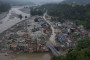 A view of the submerged landscape following the devastating flash floods on August 26 that struck Devighat, Nuwakot, Nepal, on September 15, 2026. (Source: Getty Images)