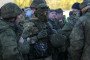 Russian recruits drafted during partial mobilization prepare to depart for combat training in Moscow, October 10, 2022. (Source: Getty Images)
