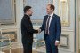Ukrainian President Volodymyr Zelenskyy met with Danish Defense Minister Jeppe Bruus. (Source: Getty Images)