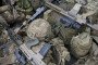 Equipment and kit including Heckler and Koch SA80 weapons. (Source: Getty Images)