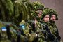 Estonian Troops wait to greet Prince William at Tapa camp on March 21, 2025 in Tallinn, Estonia. (Source: Getty Images)
