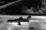 Rare Russian Be-200 amphibious aircraft moments before Ukrainian drone strike, May 15, 2025. (Source: Brovdi.Art/Facebook)