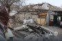 Debris and collapsed roofing litter the yard of a private home in Zaporizhzhia region following a Russian strike on February 6, 2026. (Photo: Zaporizhzhia City Council)