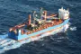 Russian cargo ship Ursa Major sailing through Portuguese waters in December 2024. (Source: Portuguese Air Force)