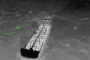 A Ukrainian naval drone targets a Russian fuel tanker during a strike in the Black Sea. (Source: SBS Commander Robert “Madyar” Brovdi)