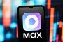 The Max Messenger logo is seen displayed on a smartphone screen. Illustrative photo. (Source: Getty Images)