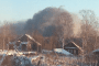 Smoke is rising from a Russian ammunition depot near the city of Neya, Kostroma region, January 6, 2026. (Source: Exilenova+)