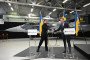 Swedish Prime Minister Ulf Kristersson and Ukrainian President Volodymyr Zelenskyy shake hands in Linköping, Sweden, on October 22, 2025, after announcing a deal for Ukraine to acquire 100–150 Saab Gripen jets. (Source: Getty Images)