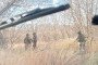 Footage reportedly showing a Russian military position near temporarily occupied Manhush in Ukraine’s Donetsk region. (Source: ATESH)