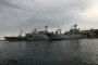 Russian Fleet on the Black Sea preparing to evacuate from Sevastopol. (Source: Getty Images)