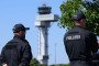 Police officers are searching for evidence at Leipzig/Halle Airport, following the drone incident that occurred on August 5. (Source: Getty Images)
