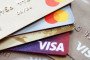 A stack of assorted Visa and Mastercard credit cards with raised numbering seen displayed. Illustrative image. (Photo: Getty Images)
