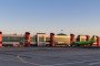 Terminal of Khrabrovo Airport of Kaliningrad, Kaliningrad region (Russia).