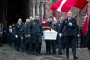 Illustrative photo. A coffin is carried from Roskilde Cathedral following a state funeral in Denmark. (Source: Getty Images)