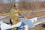 A Russian Orlan-10 unmanned aerial vehicle team. Illustrative photo. (Source: Getty Images)