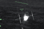 Footage showing a Ukrainian jet-powered interceptor destroying a Russian Geran-5 attack drone over the Chernihiv region on October 8, 2026. (Source: Serhiy Prytula Charity Foundation)