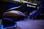 Visitors walk at the stand of Ukrainian defence technology company Fire Point during the Eurosatory land and airland defence and security trade fair, at the Paris-Nord Villepinte Exhibition Centre. (Source: Getty Images)