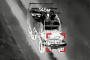 Real-time interface of an AI-guided drone locking onto a Russian military transport truck equipped with anti-drone cages. (Source: Brave1)