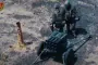 North Korean Type-75 multiple-launch rocket system in Russian use moments before Ukrainian drone strike, September 2026.