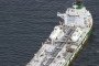 A tanker carrying crude oil from the Russian Far East of Sakhalin arriving in waters off Imabari in Ehime Prefecture, western Japan, on May 4, 2026. (Source: Getty Images)