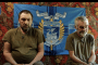 Two Russian soldiers captured by scouts from Ukraine’s 36th Separate Marine Brigade after allegedly being sent to film a staged claim that Russian forces had seized Oleksiievo-Druzhkivka in the Donetsk region. (Source: 36th Separate Marine Brigade)
