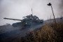 Ukrainian servicemen from 93 brigade drive a battle tank to its position as the Russian-Ukrainian war continues in the direction of Pokrovsk, Ukraine, on December 23, 2024. (Source: Getty Images)