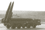 Illustrative image of a Russian Iskander-M mobile ballistic missile system with two missiles raised into launch position. (Source: General Staff of the Armed Forces of Ukraine)