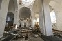 The Church of the Intercession of the Theotokos is damaged by Russian shelling in Orikhiv, Zaporizhzhia region, southeastern Ukraine, on December 24, 2024. (Source: Getty Images)