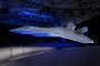 Model of the Tempest sixth-generation fighter displayed by Leonardo. (Source: Leonardo)